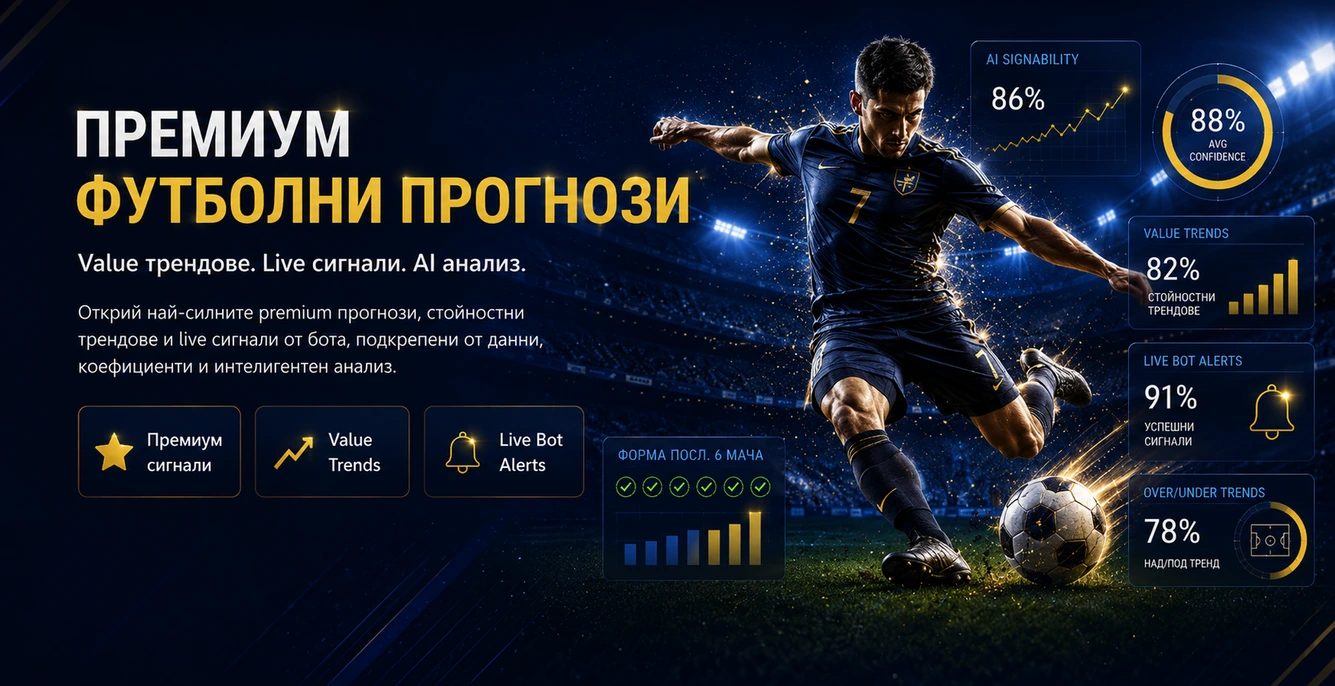 Премиум футболни прогнози - GoalLineExpert
